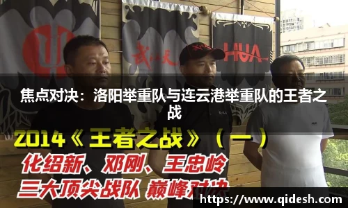 焦点对决：洛阳举重队与连云港举重队的王者之战